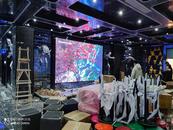 临泽室内P2.5全彩显示屏