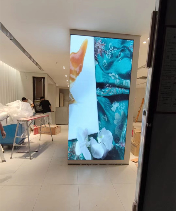 临泽商场门店转角LED显示屏